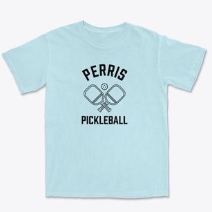 Perris California Pickleball Premium Heavyweight T-shirt