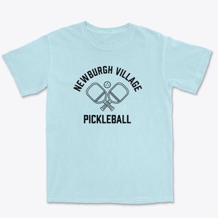 Newburgh Village Maine Pickleball Premium Heavyweight T-shirt