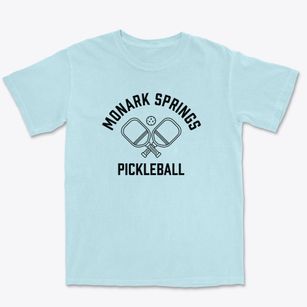 Monark Springs Missouri Pickleball Premium Heavyweight T-shirt