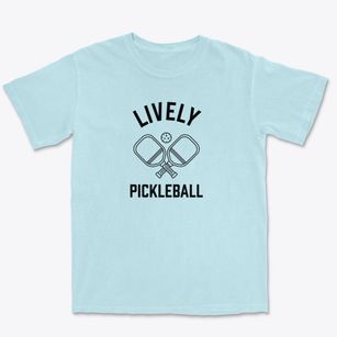 Lively West Virginia Pickleball Premium Heavyweight T-shirt