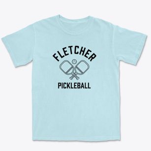 Fletcher Idaho Pickleball Premium Heavyweight T-shirt