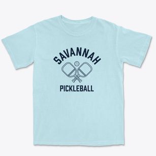 Savannah Tennessee Pickleball Premium Heavyweight T-shirt