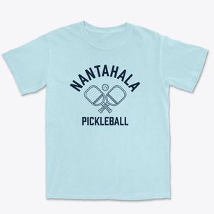 Nantahala North Carolina Pickleball Premium Heavyweight T-shirt