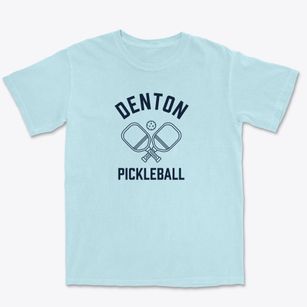 Denton Arkansas Pickleball Premium Heavyweight T-shirt