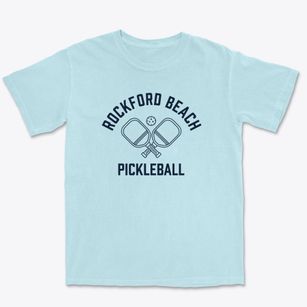 Rockford Beach Missouri Pickleball Premium Heavyweight T-shirt