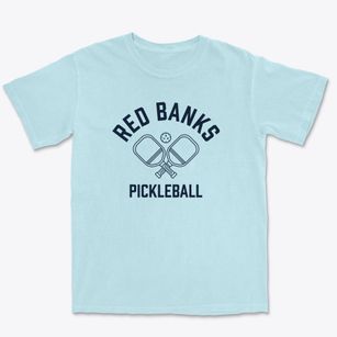 Red Banks Wisconsin Pickleball Premium Heavyweight T-shirt