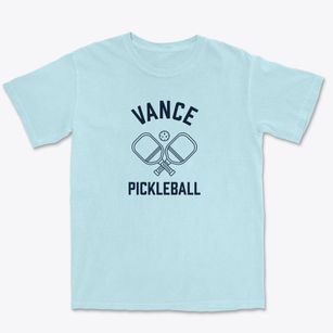 Vance West Virginia Pickleball Premium Heavyweight T-shirt