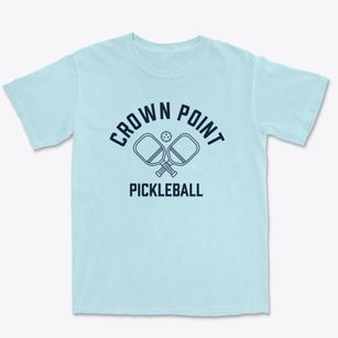 Crown Point New York Pickleball Premium Heavyweight T-shirt