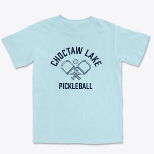 Choctaw Lake Ohio Pickleball Premium Heavyweight T-shirt
