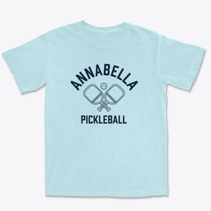 Annabella Utah Pickleball Premium Heavyweight T-shirt