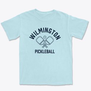 Wilmington North Carolina Pickleball Premium Heavyweight T-shirt