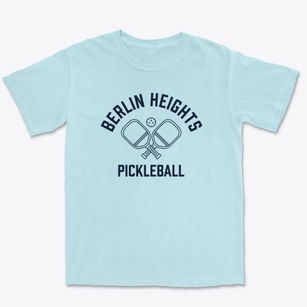 Berlin Heights Ohio Pickleball Premium Heavyweight T-shirt