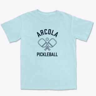 Arcola Mississippi Pickleball Premium Heavyweight T-shirt