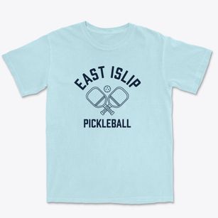 East Islip New York Pickleball Premium Heavyweight T-shirt