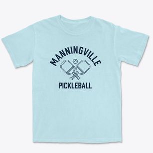 Manningville New York Pickleball Premium Heavyweight T-shirt