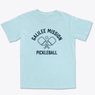 Galilee Mission North Carolina Pickleball Premium Heavyweight T-shirt