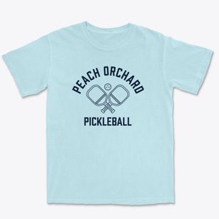 Peach Orchard Missouri Pickleball Premium Heavyweight T-shirt