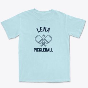 Lena New York Pickleball Premium Heavyweight T-shirt