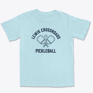 Lewis Crossroads North Carolina Pickleball Premium Heavyweight T-shirt