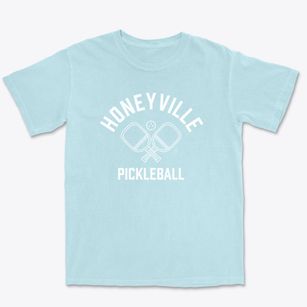 Honeyville Utah Pickleball Premium Heavyweight T-shirt