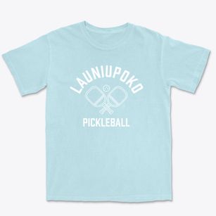 Launiupoko Hawaii Pickleball Premium Heavyweight T-shirt