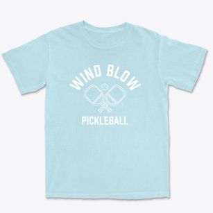 Wind Blow North Carolina Pickleball Premium Heavyweight T-shirt