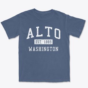 Alto Washington Classic Established Premium Heavyweight T-shirt