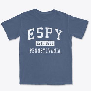 Espy Pennsylvania Classic Established Premium Heavyweight T-shirt