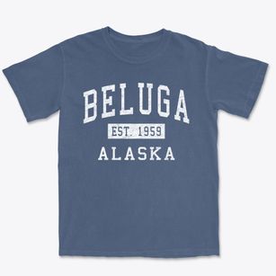 Beluga Alaska Classic Established Premium Heavyweight T-shirt