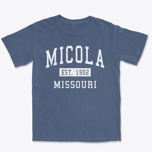 Micola Missouri Classic Established Premium Heavyweight T-shirt