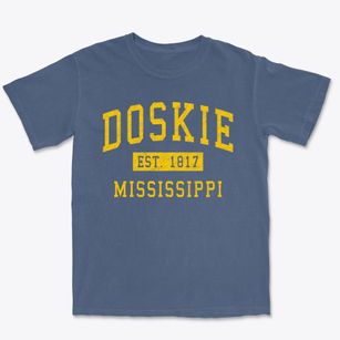 Doskie Mississippi Classic Established Premium Heavyweight T-shirt