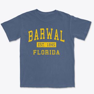 Barwal Florida Classic Established Premium Heavyweight T-shirt