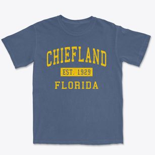 Chiefland Florida Classic Established Premium Heavyweight T-shirt