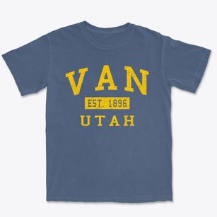 Van Utah Classic Established Premium Heavyweight T-shirt