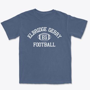 Elbridge Gerry Primary School Classic Football Premium Heavyweight T-shirt