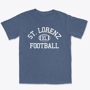 Saint Lorenz Lutheran School Classic Football Premium Heavyweight T-shirt