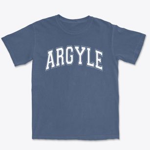Argyle Elementary School Varsity Arch Premium Heavyweight T-shirt