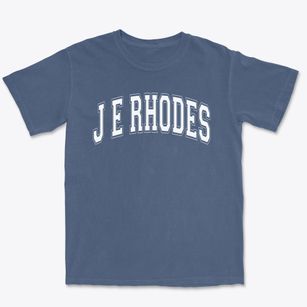 J E Rhodes Elementary School Varsity Arch Premium Heavyweight T-shirt