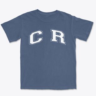 C R Sundwall Center Varsity Arch Premium Heavyweight T-shirt