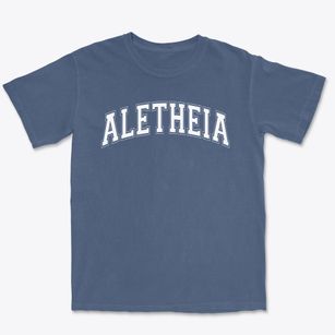 Aletheia School Varsity Arch Premium Heavyweight T-shirt