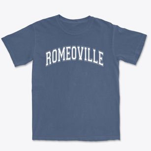 Romeoville High School Varsity Arch Premium Heavyweight T-shirt