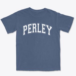 Perley Elementary School Varsity Arch Premium Heavyweight T-shirt