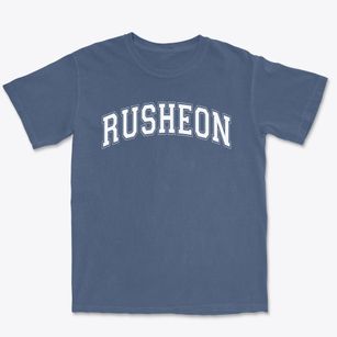 Rusheon Middle School Varsity Arch Premium Heavyweight T-shirt
