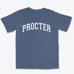 Procter Elementary School Varsity Arch Premium Heavyweight T-shirt