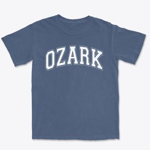 Ozark Christian Academy Varsity Arch Premium Heavyweight T-shirt
