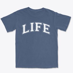 Life Christian School Varsity Arch Premium Heavyweight T-shirt