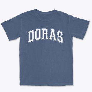 Dora Consolidated Schools Varsity Arch Premium Heavyweight T-shirt