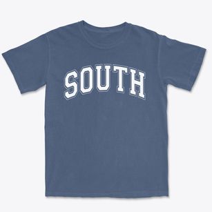 South Junior High School Varsity Arch Premium Heavyweight T-shirt
