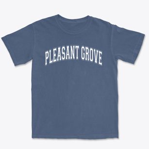 Pleasant Grove Elementary School Varsity Arch Premium Heavyweight T-shirt