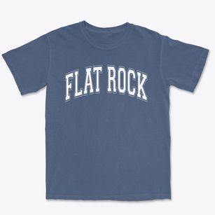 Flat Rock Elementary School Varsity Arch Premium Heavyweight T-shirt